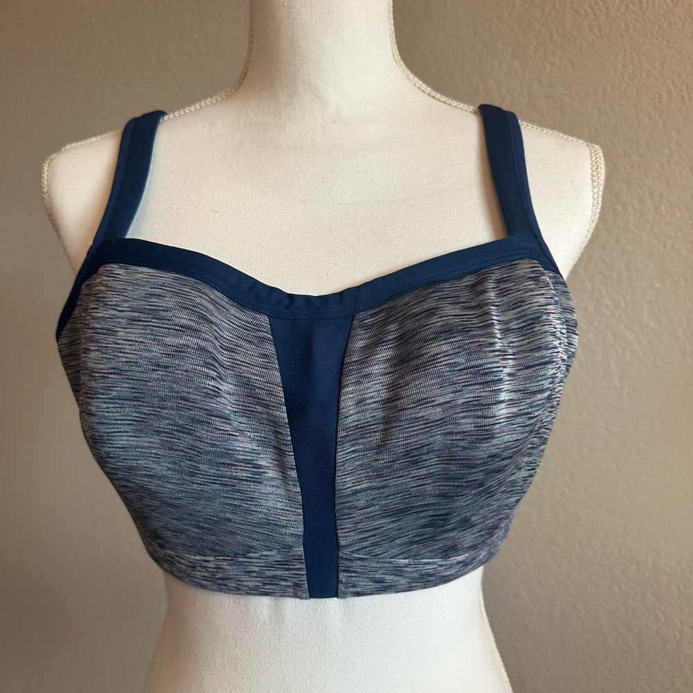 Le Mystere Navy Sports Bra